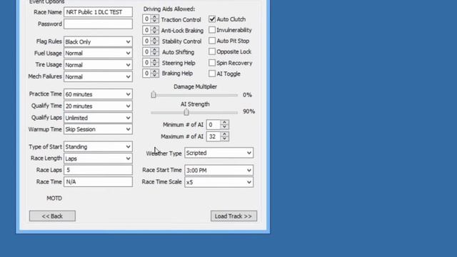rFactor2 Dedicated server setup смотреть онлайн