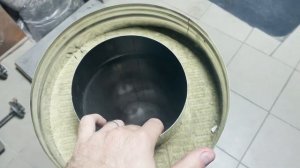 Как обрезать сэндвич-трубу. Подрезка трубы дымохода. Лайфхак. #сэндвич #дымоход #камин #печь
