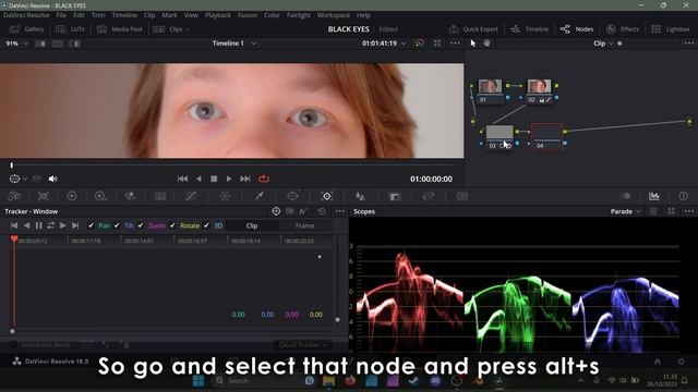 Change Your Eyes Colour | (Davinci Resolve Tutorial) смотреть онлайн