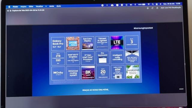 Samsung lança novos notebooks Galaxy смотреть онлайн