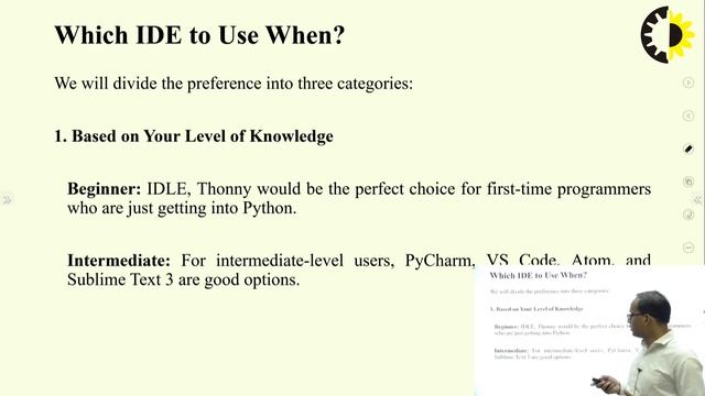 ''Python Features , IDEs and Execution of Python Program'' Python programming Lecture 01 By Mr Man смотреть онлайн