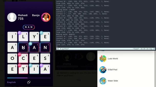 I made a bot to play word scrabble смотреть онлайн