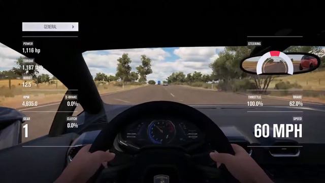 FH3 Realistic Mods EP1 | 1700HP Twin Turbo Anti-Lag Huracan смотреть онлайн