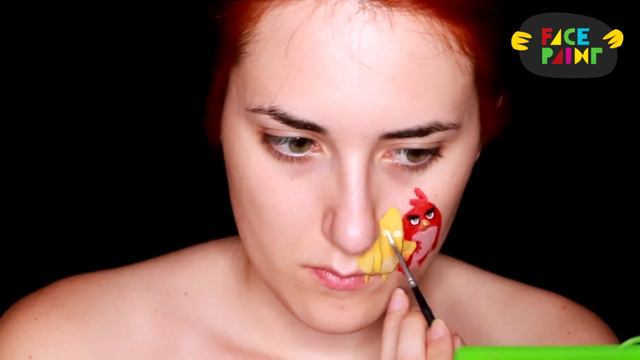 Angry Birds Face Paint by Ana Cedoviste смотреть онлайн