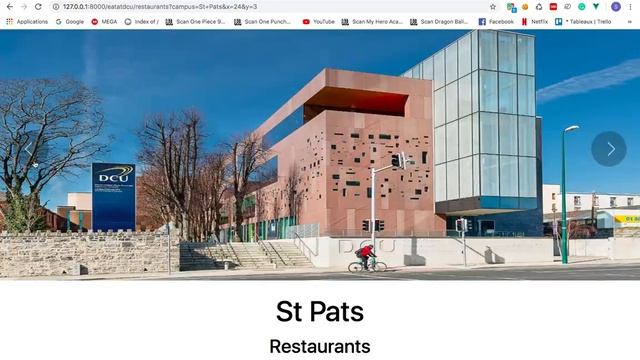 Eat at DCU (Django/VueJS) смотреть онлайн