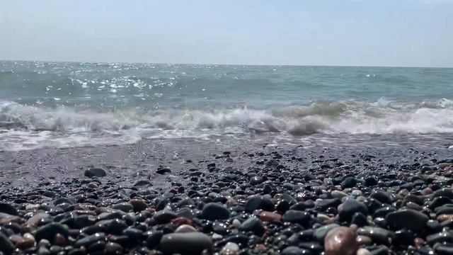 Черное море и расслабляющий шум волн смотреть онлайн
