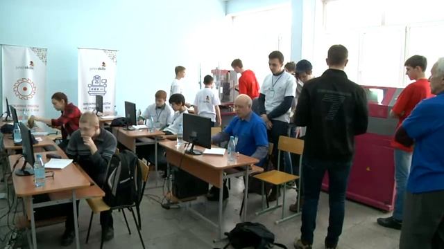 Третий день JuniorSkills Аэрокосмический колледж СибГау смотреть онлайн