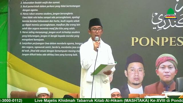 Majelis Manaqib & penutupan (MASHTAKA) Ke-XVIII di Pondok Pesantren Azzainiyyah смотреть онлайн