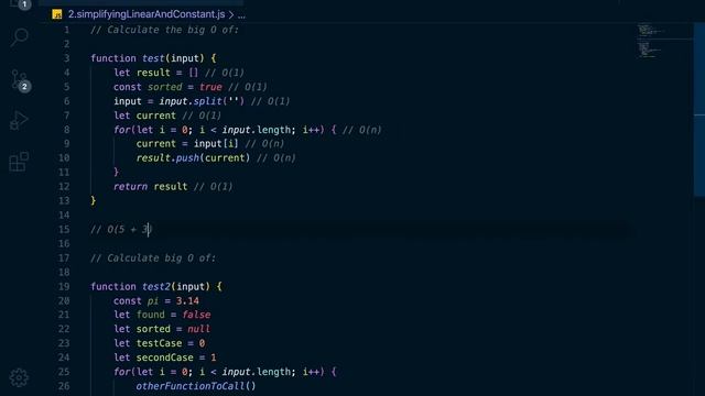 Simplifying big O notation. смотреть онлайн