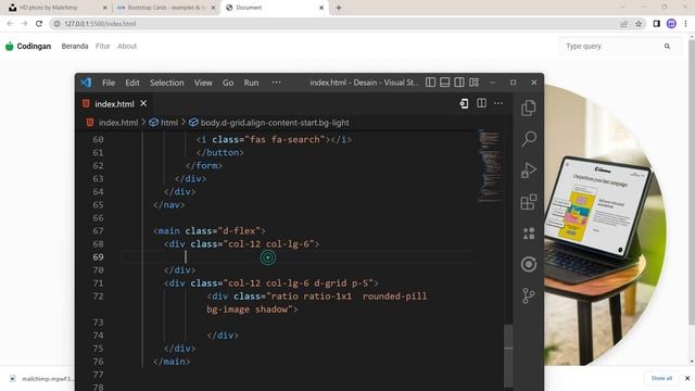 Membuat Simple Web Design dengan HTML, CSS, & Bootstrap 5.2.2 смотреть онлайн