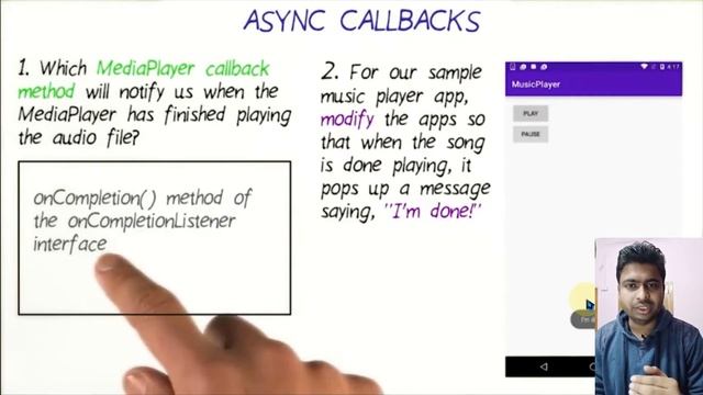 Class 117 - Setting OnCompletionListener | Android App Development Complete Course In Hindi смотреть онлайн