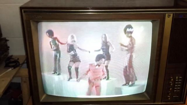 Tv Color Philips KM1 L Multistandard A Valvole Pal Secam 625 819 Line E 1972 Colortubemania Roma