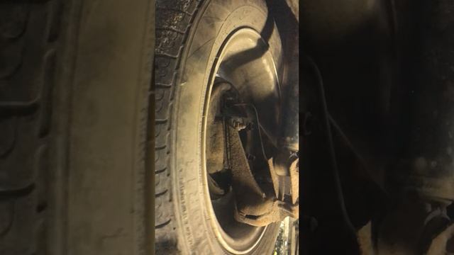 Chevrolet Lanos разбитая ступичная гайка и подшипник