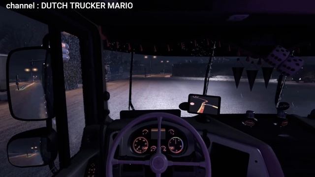 ets 2 DAF XF open pipe Combo skin RVE FROSTY WINTER WEATHER MOD V8.0 White and Blue interior смотреть онлайн