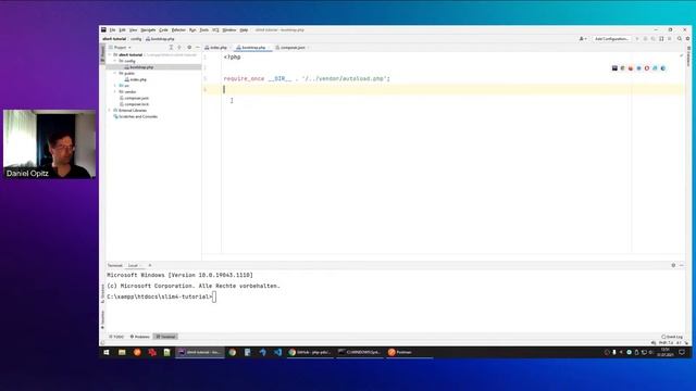 Slim 4 Framework Tutorial - Verzeichnisstruktur (deutsch) смотреть онлайн