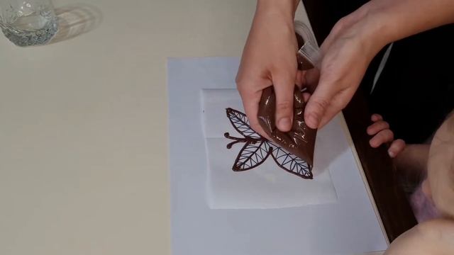 Рисуем шоколадом. творчество с ребенком смотреть онлайн