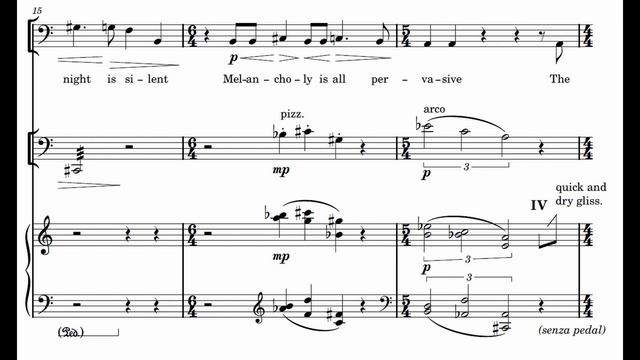 Fake Nocturne (For Baritone, Cello, and Piano) смотреть онлайн