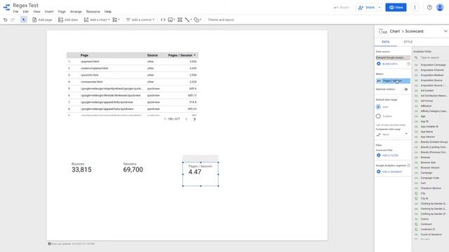 Create Calculated Metrics in Google Data Studio | TMR | Calculated Metrics | Looker Studio смотреть онлайн