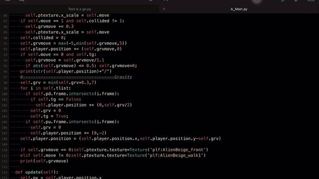Pythonista(IOS Python game) - Platform concept смотреть онлайн
