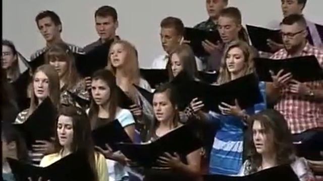 В сердце моё, Боже, Ты огонь зажги (Молодёжный хор) смотреть онлайн