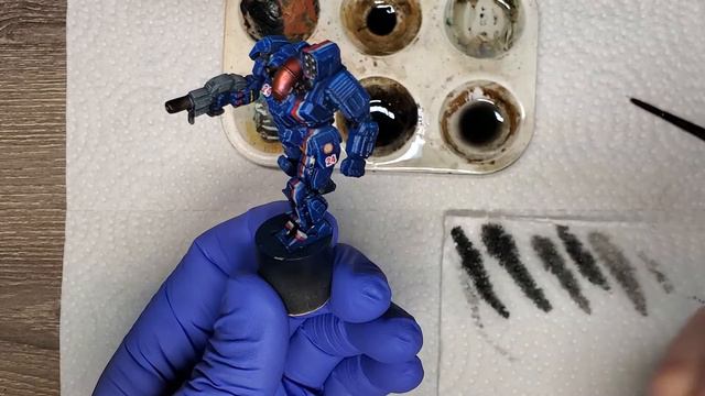 Part 16: Adding an Oil Wash | Let's Paint BattleTech - Davion Brigade of Guards смотреть онлайн