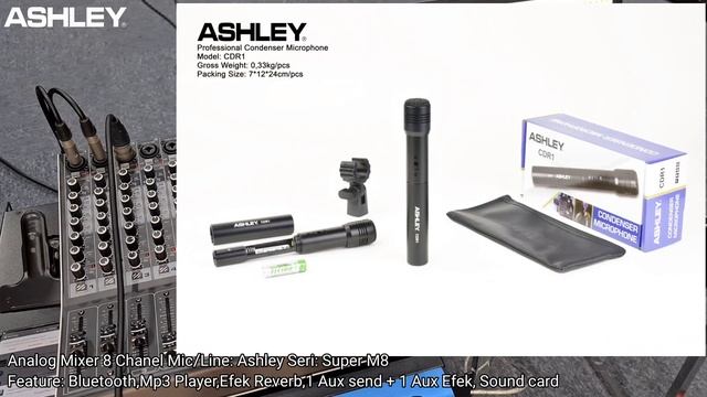 ANALOG MIXER 8 CHANEL | ASHLEY SERI SUPER M8 | EFEK REVERB | FEATURE LENGKAP | HARGA TERMURAH смотреть онлайн