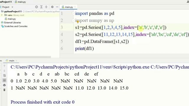 Dataframe in python | Pandas Dataframe | Pandas In python | Part 1 смотреть онлайн