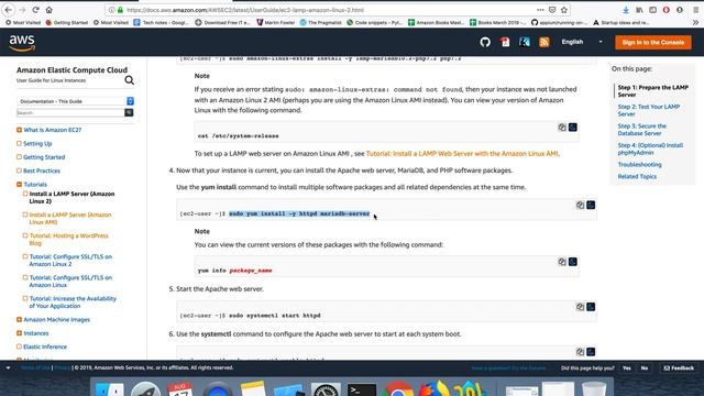AWS WordPress: How to Install LAMP in Amazon Linux 2 EC2 Instance | Part 4 смотреть онлайн