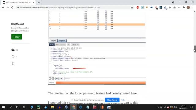 Report -4 Rate limiting BYPASS leads to Full account takover #unluckybughunter смотреть онлайн
