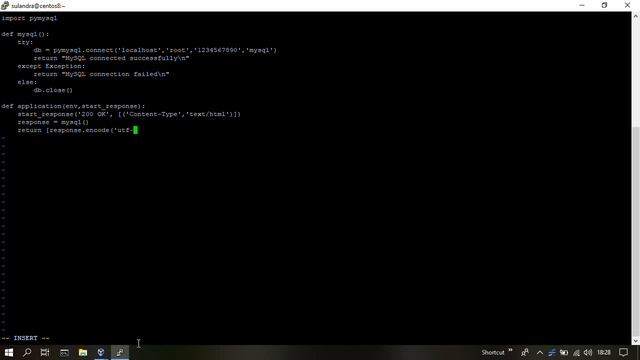 CentOS 8 Server - #9.1.1 Python - MySQL Database Connection (uWSGI - Nginx) смотреть онлайн