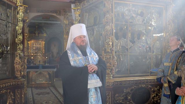 Слово митрополита Ферапонта в день отдания праздника смотреть онлайн