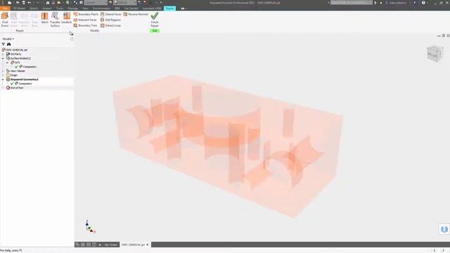 Autodesk Inventor Quick Tip: Surface Stitch смотреть онлайн