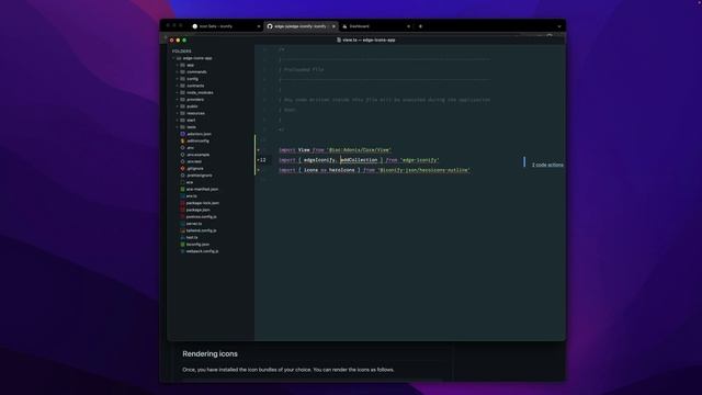 Using Iconify Icons with AdonisJS Edge смотреть онлайн