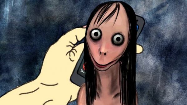 Страшный звонок от Момо (анимация) / Momo incoming call