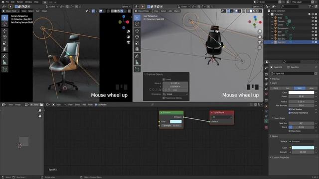 Blender Cycles Studio Lighting using SketchUp 3D Model смотреть онлайн