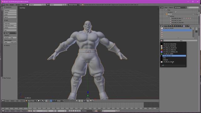 SFV Modding Tutorial - Creating Zombie Bison - Pt.3 Normal Maps & Joining Mesh Parts 4k 60FPS смотреть онлайн