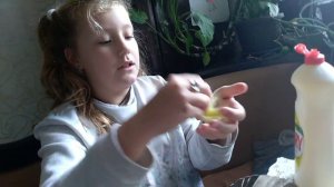 Как сделать обычный слайм. Без пены для бритья из Fairy и клея пва.