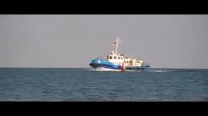 рыбалка в керчи. .крым..корабль