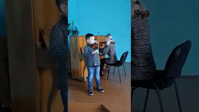 Кудош Давид. Младшая группа. Скрипка. Дитвянская ДМШИ