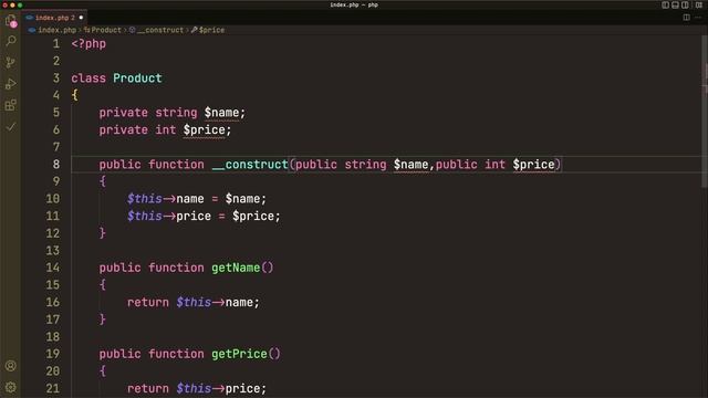 Usando a propriedade readonly para melhorar o código no PHP - #php #php8 смотреть онлайн