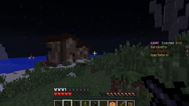 (Мини игры 4) Hunger games minecraft ( GUNS!! RPG TO THE FACE!! ) смотреть онлайн