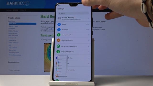 How To Capture Screen In HUAWEI Mate 30 - Take & Save Screenshot