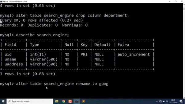 MySQL Tutorial Beginners SQL Queries | Tamil