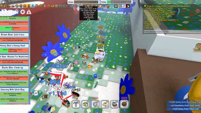 ВСЕ НОВОГОДНИЕ ОБЪЕКТЫ И РАСПОЛОЖЕНИЕ КОРОБОК #28 BEE SWARM SIMULATOR смотреть онлайн