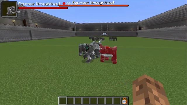 Massive Raid Vs OP Bosses (Minecraft Mob Battle)