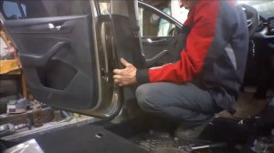 Разборка Интерьера салона Skoda Rapid 2020 для Шумоизоляции