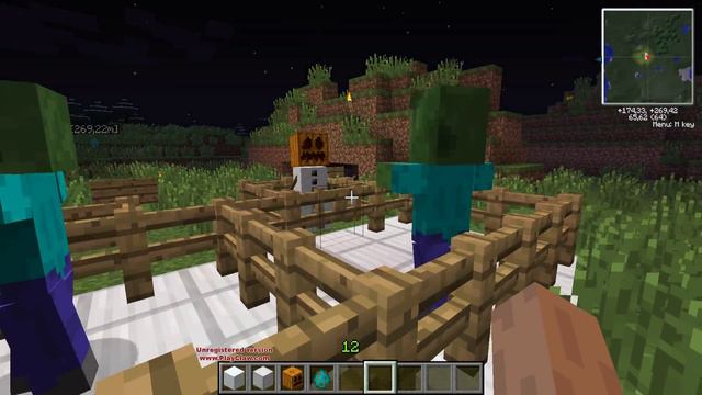 Полезные советы Minecraft . Как сделать голема, пушку.