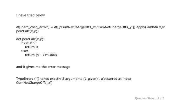 Pandas : Percentage difference between any two columns of pandas dataframe смотреть онлайн