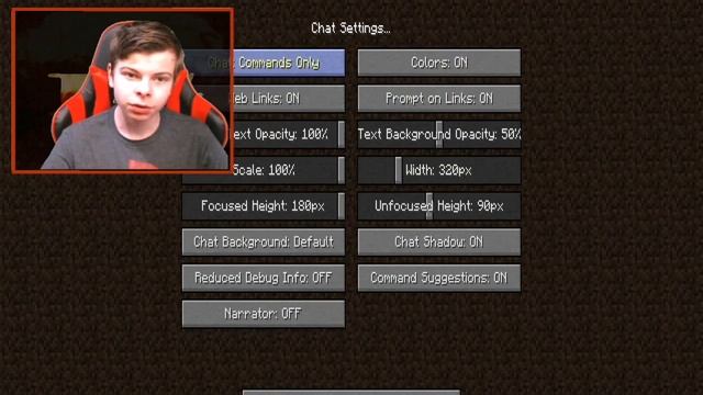 How to turn off Chat in Minecraft!!! смотреть онлайн