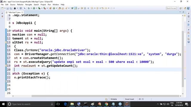 ADV. JAVA LIVE Class Video || Session - 17 || by Mr. Nagoor Babu Sir On 18-08-2018 смотреть онлайн